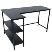 Wholesale - Dk Brn Desk MDF Metal Legs 50.5"x31.5"x29" (No UPC, FNSKU Only) C/P 1, UPC: